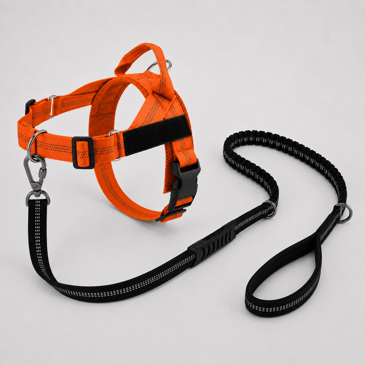 Harness & Leash Orange L